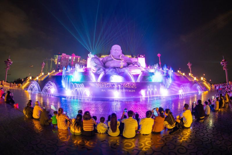 Giới thiệu công trình nhạc nước Núi Bà Đen