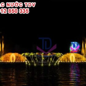 Nhạc nước phao nổi hay nhạc nước âm sàn